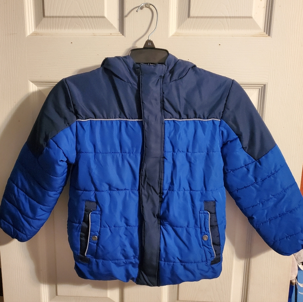 5 for $25 | Swiss Tech Hooded Fleece Lined Puffer Coat